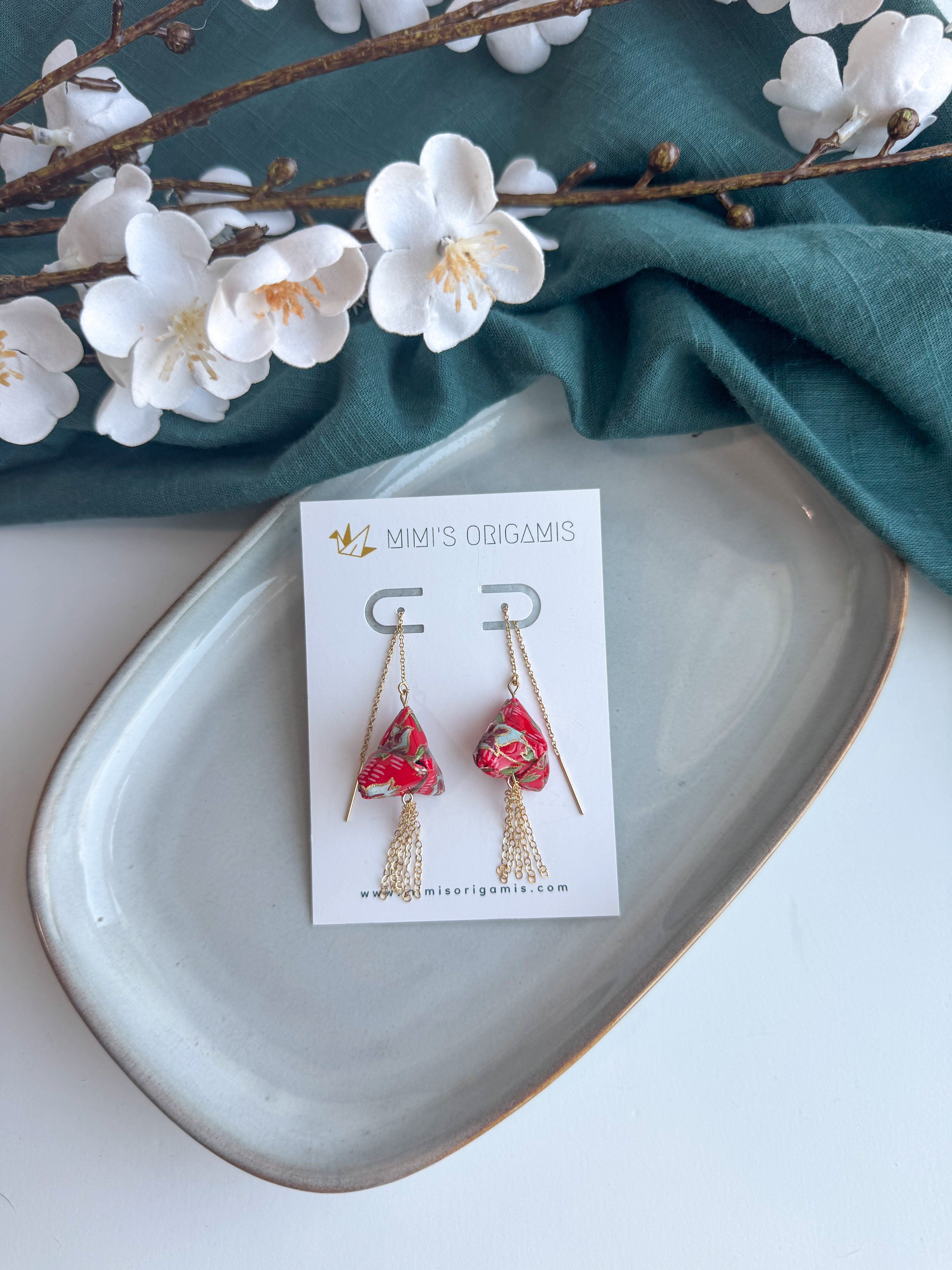 Geo Threaders - red