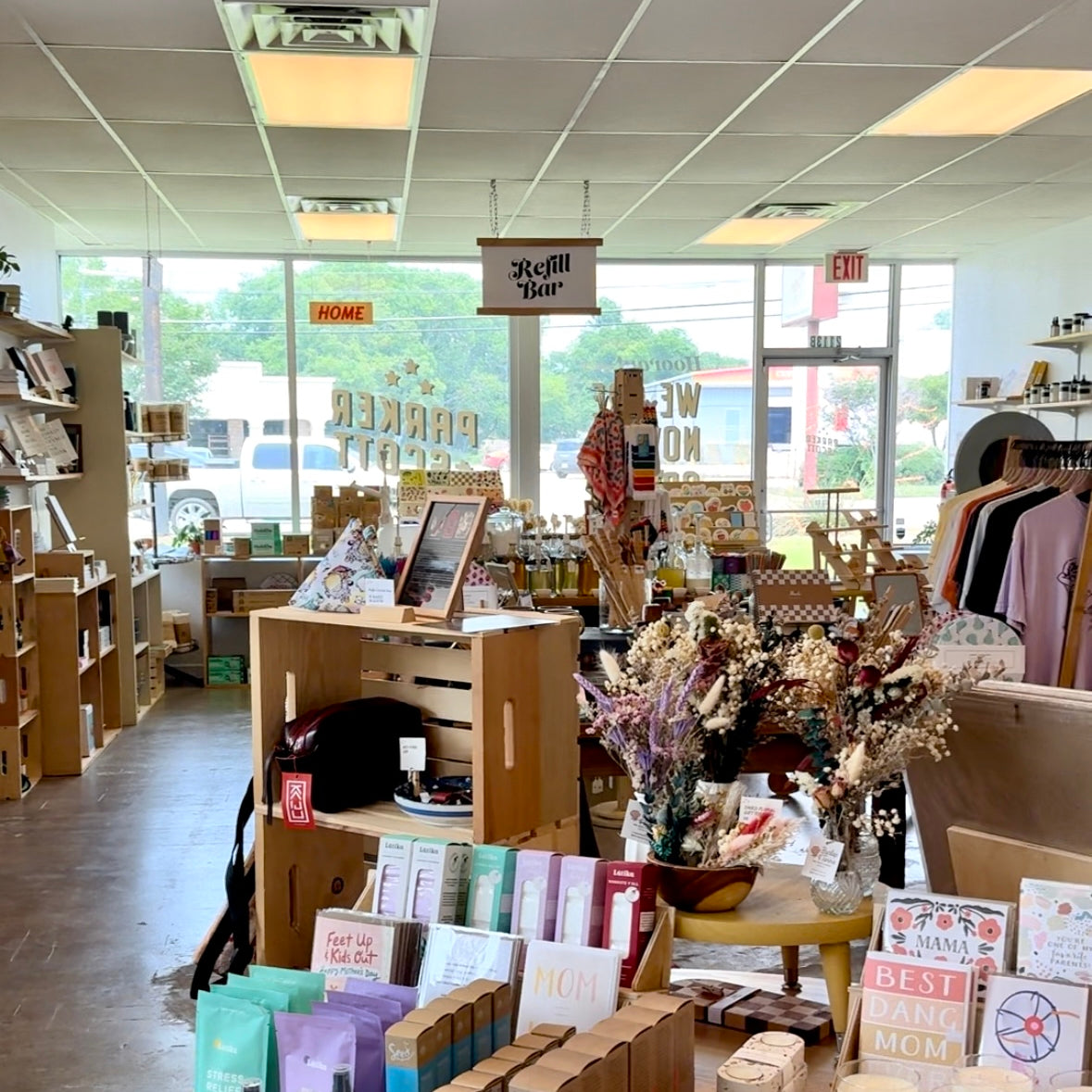 Parker and Scott shop