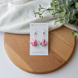 Small Crane Earrings