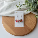 Small Crane Earrings