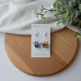 Small Crane Earrings