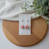 Small Crane Earrings