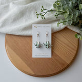 Small Crane Earrings