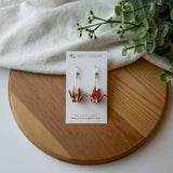 Small Crane Earrings